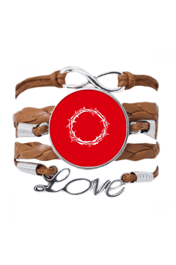 crown thorns innocent savior sacred bracelet chain ornament wristband