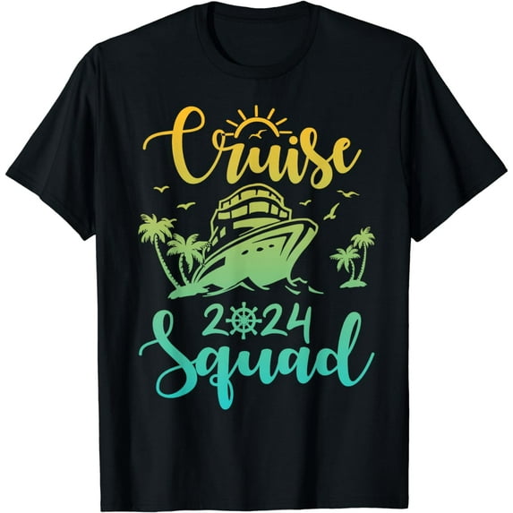 cruise squad 2024 family cruise for group & family matching T-Shirt