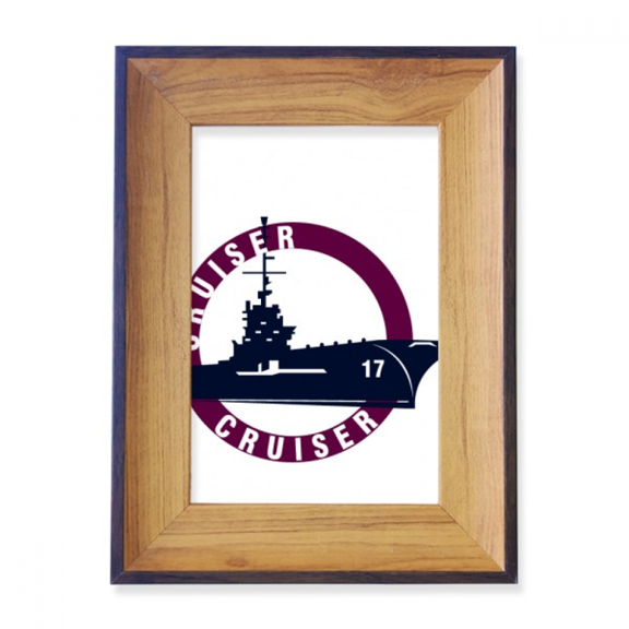 cruiser military s ocean photo frame exhibition display art desktop painting