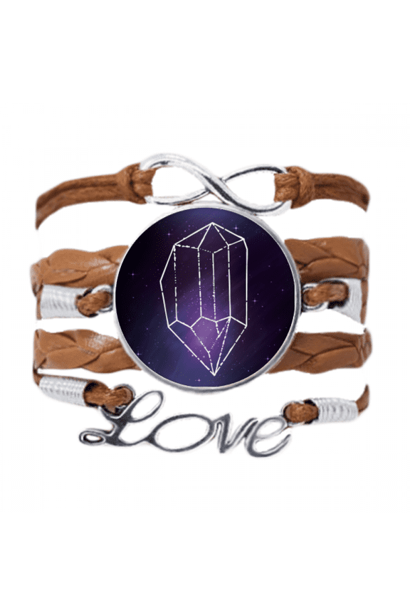 crystal universe fantasy star blue bracelet love chain ornament wristband