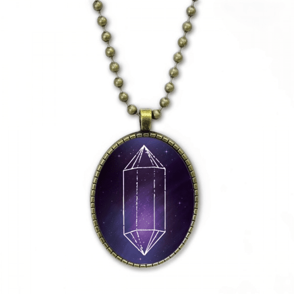crystal universe star fantasy necklace vintage chain bead pendant jewelry collection