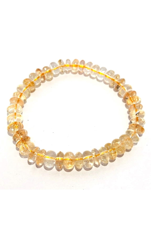 crystalmiracle Citrine Bracelet Crystal Healing Gift Fashion Jewelry Wellness Handcrafted Accessory
