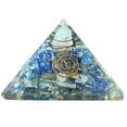 thumbnail image 1 of crystalmiracle Lapis Lazuli 45 Mm Orgonite Feng Shui Pyramid Healing Reiki Home Office Gift Wellness Handcrafted, 1 of 3