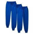 thumbnail image 1 of ctdiral 3 Packs Womens Sweatpants Baggy Comfy Lounge Pants Yoga Jogger for Men Casual Workout Cinch Bottom Fleece Pants with Pockets Blue M, 1 of 4