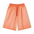 thumbnail image 1 of ctdiral Mens Big and Tall Shorts Vintage Distressed Gradient Shorts Elastic Waisted Drawstring Casual Shorts Loose Fit Lightweight Shorts with Pockets, 1 of 2