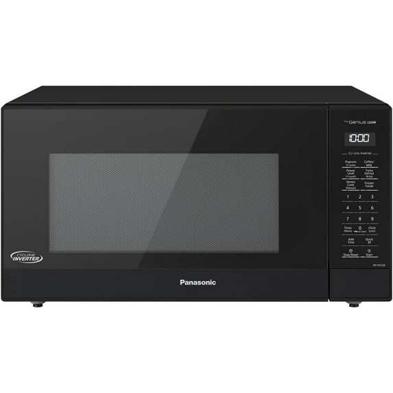 cu.ft Cyclonic Inverter Countertop Microwave Oven 1250Watt Power with Genius Sensor Cooking, 1.6 cft, Black