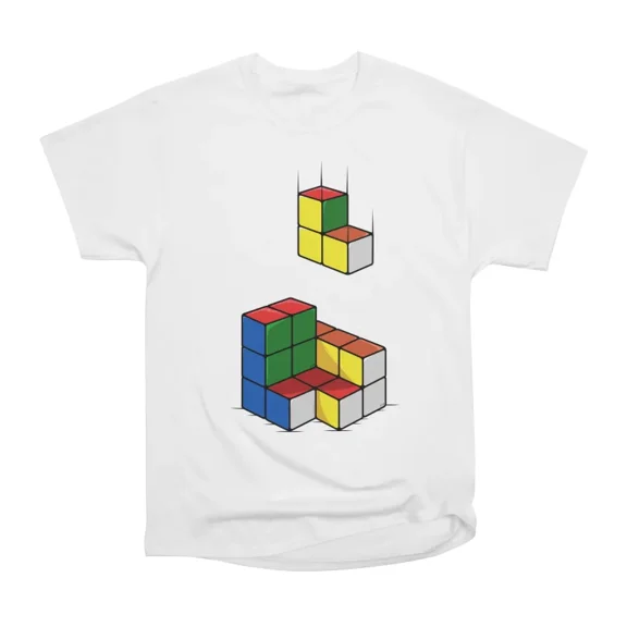 cubes T-Shirt Tee Gift For Him Merch For Her Apparel For Friend