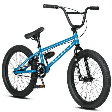 cubsala 20 in Freestyle BMX Kids Bike for Age 6-14 Years Old Boys Girls , Blue
