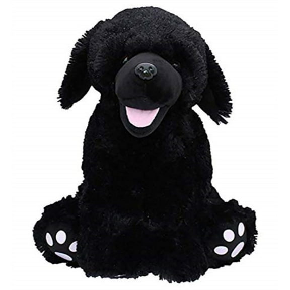 cuddly soft 16 inch stuffed black lab ....we stuff 'em...you love 'em!