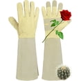 thumbnail image 2 of Wholesale Men Women Gardening Gloves Leather Dexterity Breathable 5964 (36/72/120 Pairs) XL / Green / 36 Pairs 2 of 9