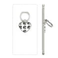 thumbnail image 1 of culture yin-yang flower round design ph  stand holder kickstand universal support, 1 of 3