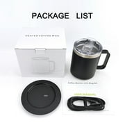 cup warmer,Cup And Cup Warmer Constant Temperature Coffee Lid Auto And Lid Temperature 12.3oz Warmer With Office Heat 131-149  304 Stainless Warmer Thermal With Cup Layer 304 12.3oz Layer
