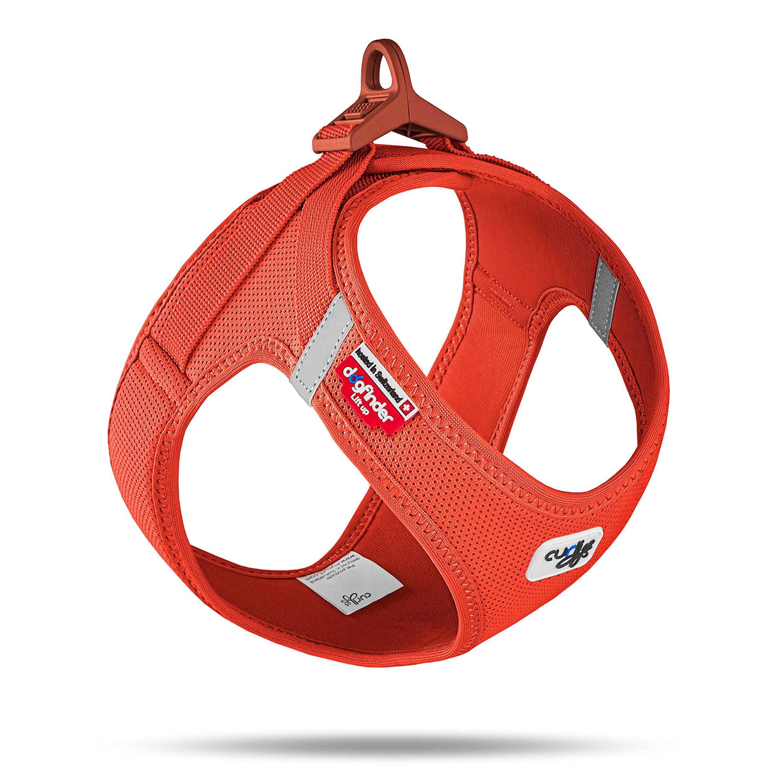 Curli AG 640150 Clasp Vest Air-Mesh Dog Harness, Orange - Extra Small
