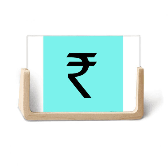 currency symbol rs re photo wooden photo frame tabletop display