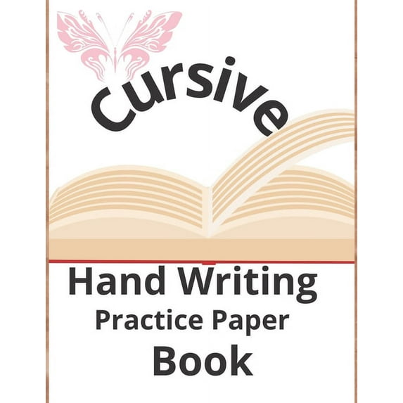 cursive hand writing practice paper book: activity book (Paperback)