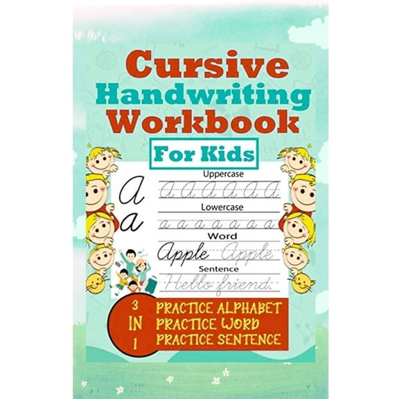 cursive writing book, (Paperback)