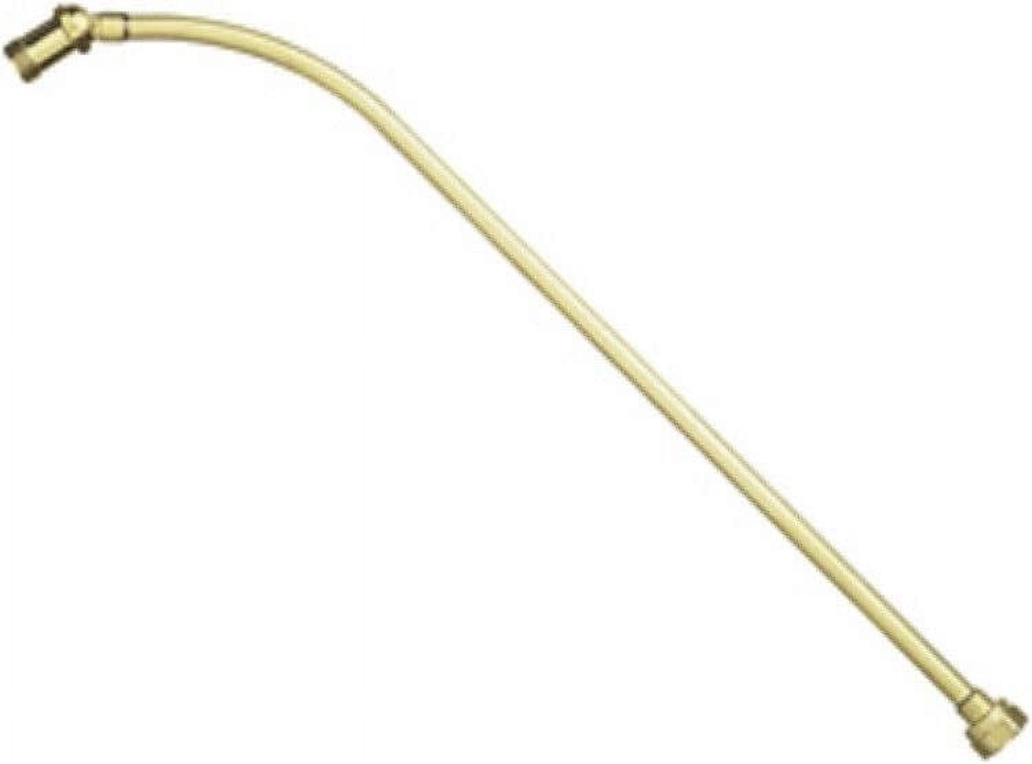 curved spray gun extension with swivel body