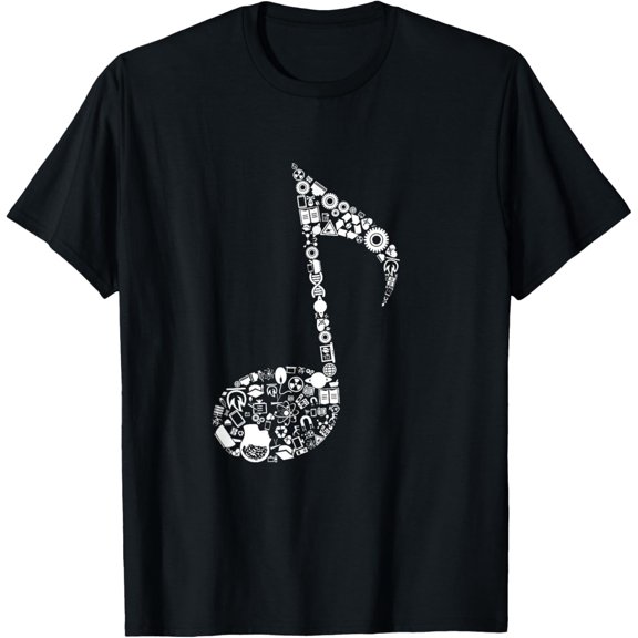 cut music notes clef teacher shirt,Science musical Notes T-Shirt