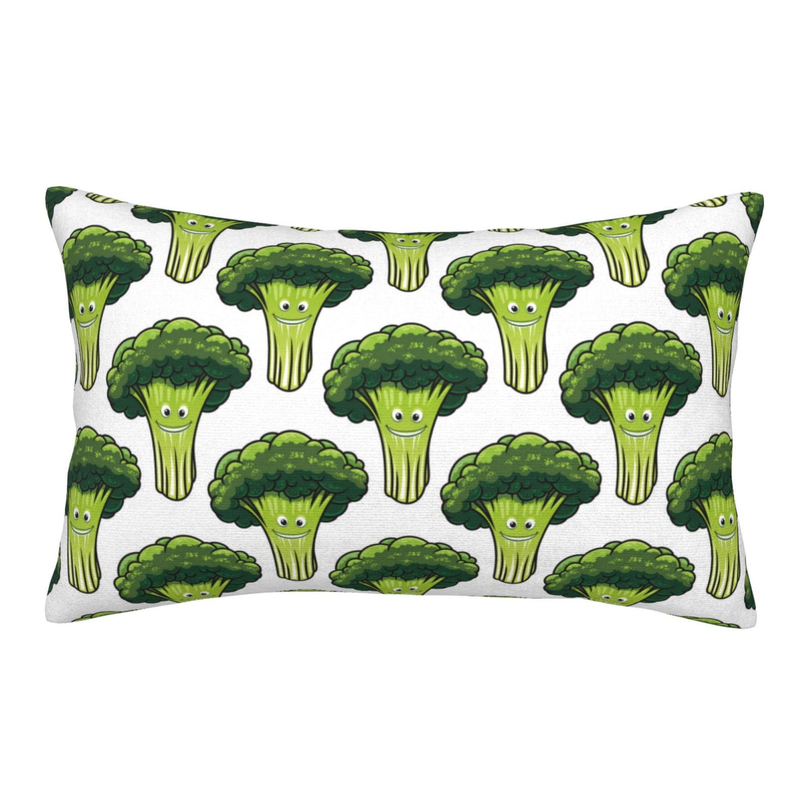 cute broccoli Toddler Pillowcases 14" x 20" Kids Pillowcases for