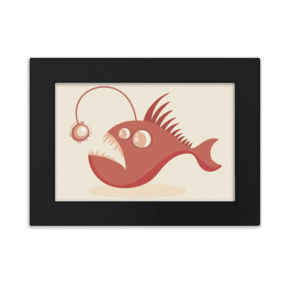 cute cartoon fish illustration desktop photo frame ornaments picture art painting