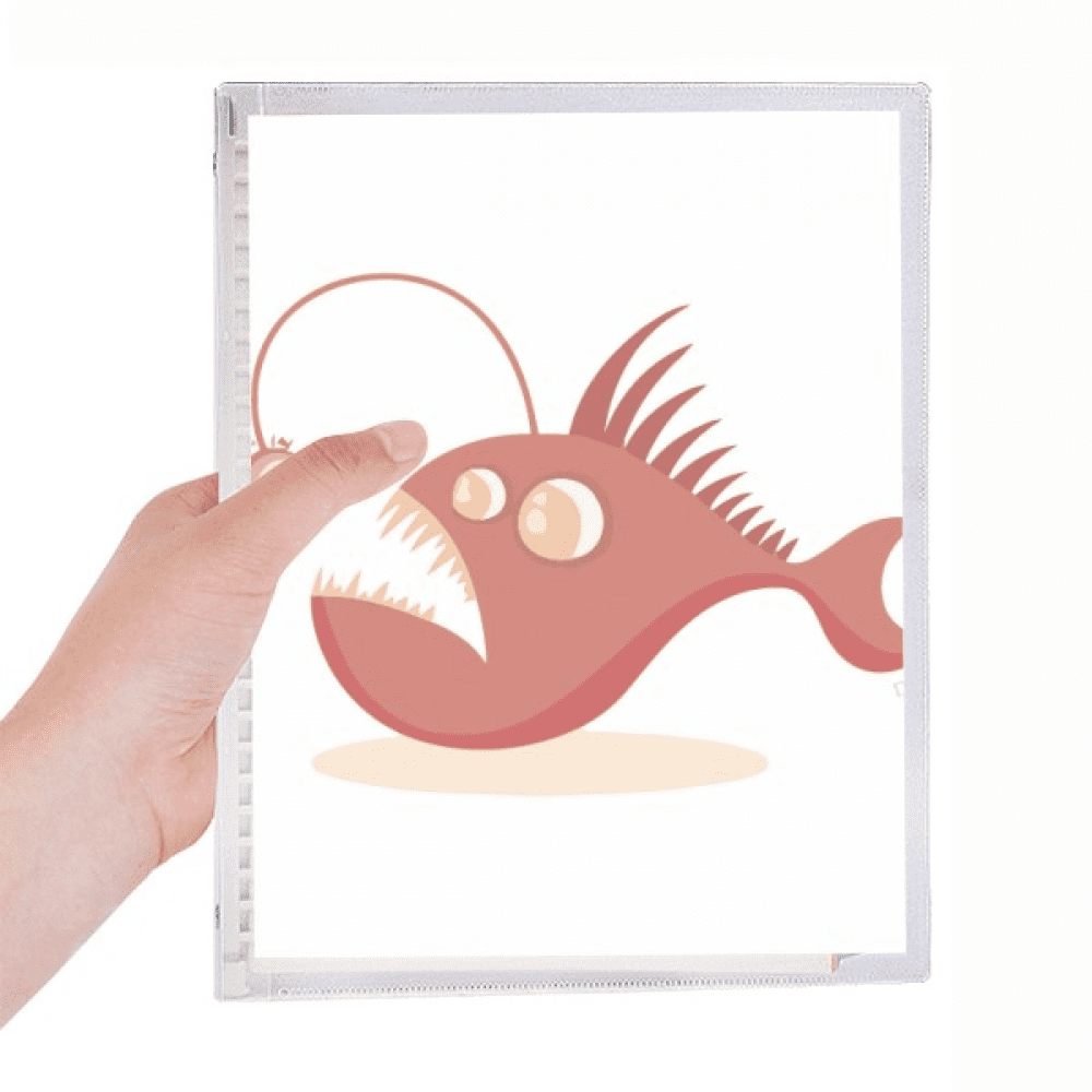 cute cartoon fish illustration notebook loose diary refillable journal statiry