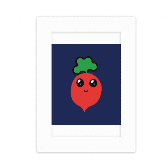 cute cartoon radish sle fdesktop photo frame picture display decoration art painting