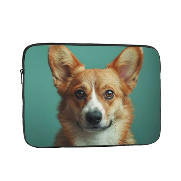 cute corgi dog Laptop Sleeve Bag Compatible With MacBook Air / Pro iPad MateBook Tablet Surface HP Lenovo Dell ASUS Acer Laptop Computer Protective Size: 10 inch