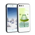 thumbnail image 1 of cute-frog-leaf-2 Phone Case, Designed for iPhone 7 Plus Case Soft Silicon for women girls boys wife gift,Shockproof Phone Cover, 1 of 1