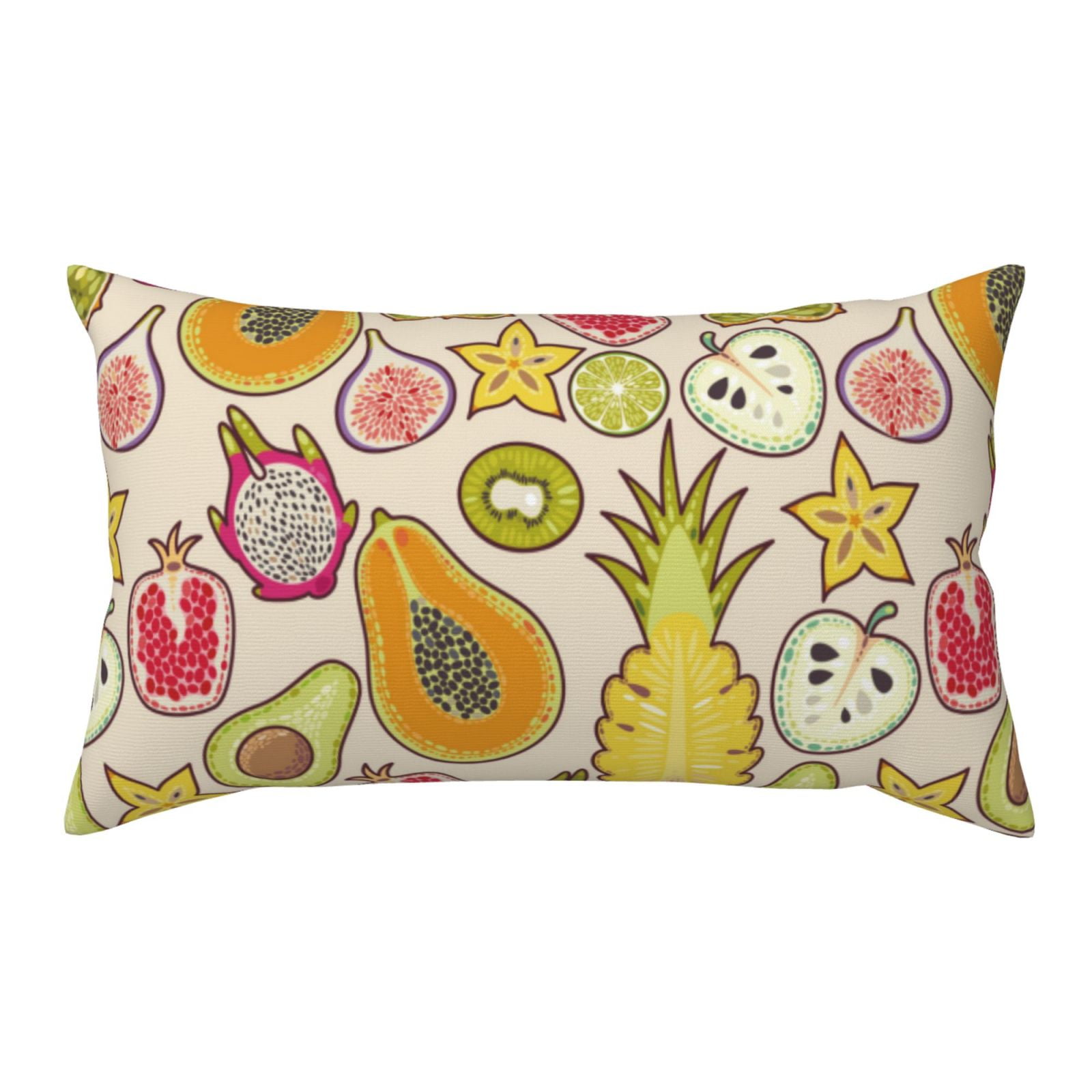 cute fruits King Pillow Cases, Soft King Size Pillow Cases, Microfiber
