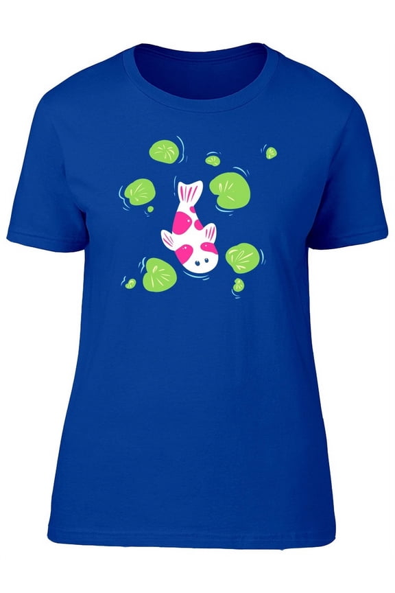 cute japanase carp koi fish T-Shirt Women -Image by Shutterstock, Female Small