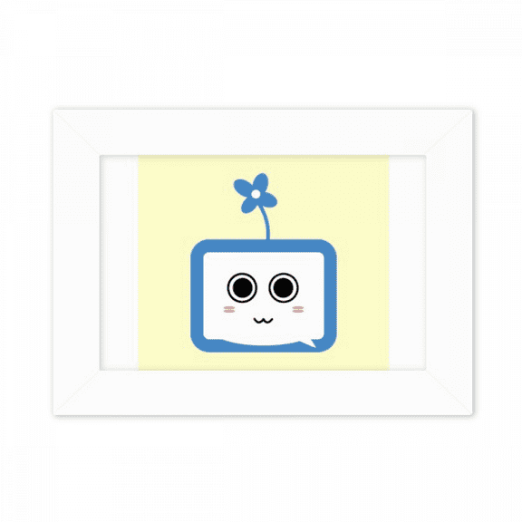 cute small tv original fcartoon photo mount frame picture art painting desktop 5x7 inch