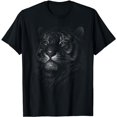 thumbnail image 1 of cute tiger head art gifts for lovers tigers big cats animals T-Shirt, 1 of 5