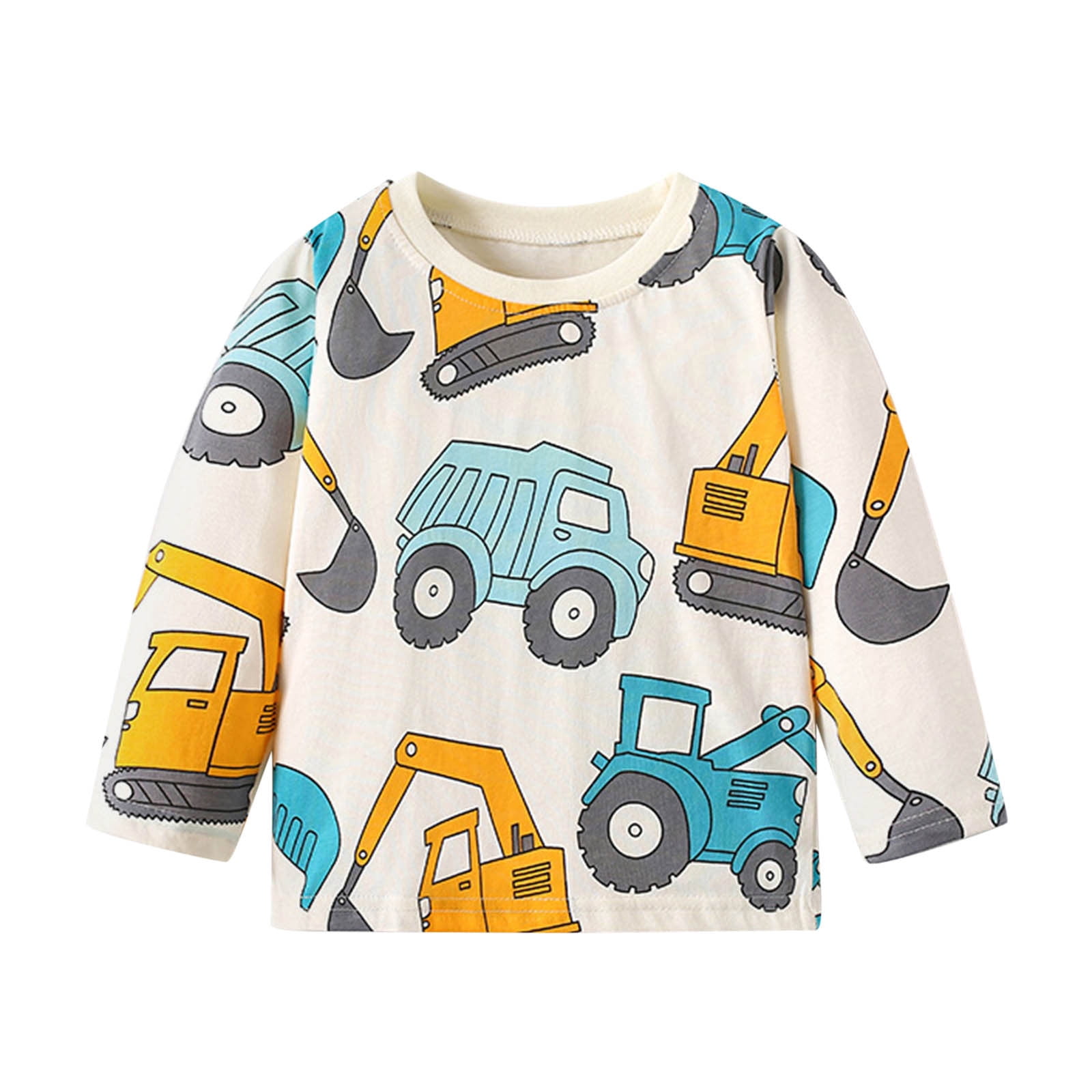 cute tops for toddler Long Sleeve Solid Shirt Tops Fall Winter Clothes