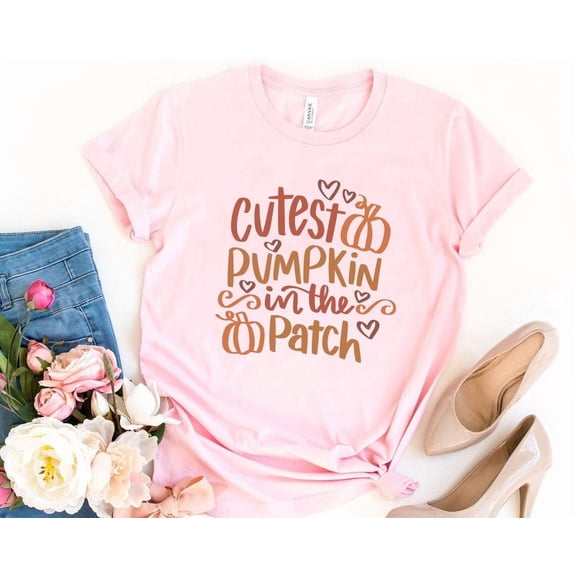 cutest pumpkin in the patch shirt, coolest pumpkin, pumpkin patch tee, pumpkin patch, season T-shirt, Thanksgiving shirt, All Size S-5Xl