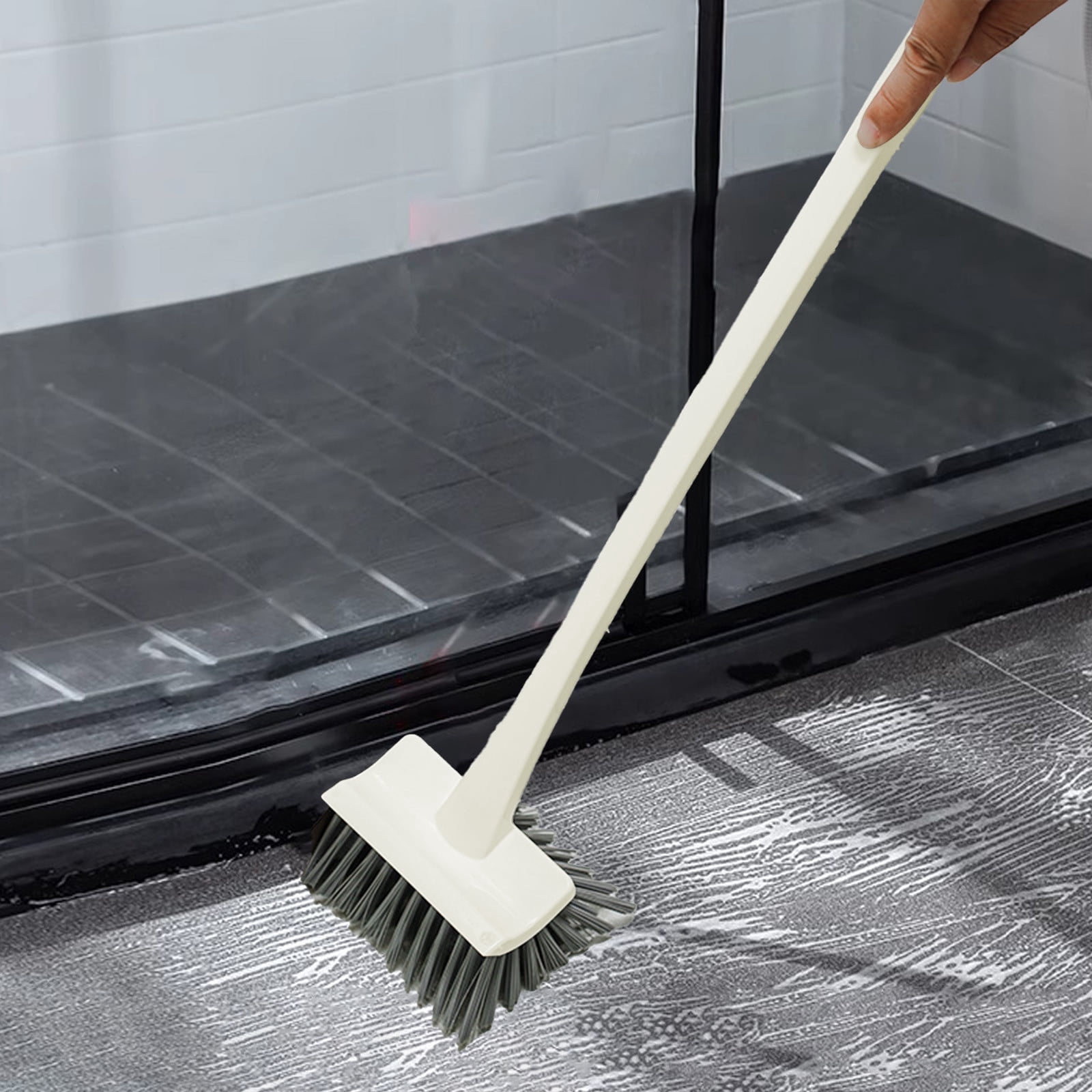 cuyhtdup Multi-purpose Cleaning Brush Bathroom Tile Stiff Bristle ...