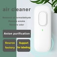 thumbnail image 1 of cvlncycling Air Purifier for Large Rooms with Washable Filter,Efficient HEPA Filter, UV, Remove 99.124% Particles ,Smokers, Odors, Dust, Pollen for Bedroom, 1 of 8