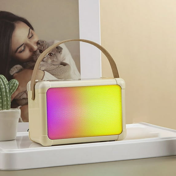 cvlncycling Bluetooth Speakers On Sale,Bluetooth Speaker for TV,Car Mounted Desktop Outdoor Sports Convenient RGB Bluetooth Speaker,for Family Gatherings and Outdoor