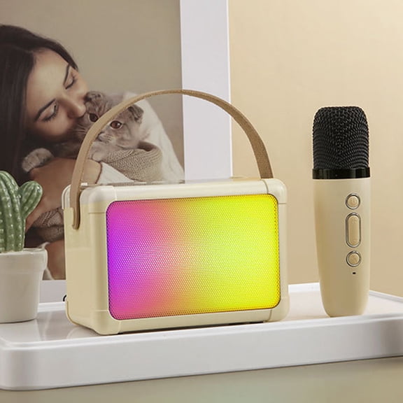 cvlncycling Bluetooth Speakers On Sale,Portable Bluetooth Speaker,Car Mounted Desktop Outdoor Sports Convenient RGB Bluetooth Speaker,for Family Gatherings and Outdoor