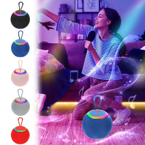 cvlncycling Bluetooth Speakers On Sale,Portable Bluetooth Speaker,Outdoor Bluetooth Speaker Wireless Colorful Light Subwoofer,for Family Gatherings and Outdoor