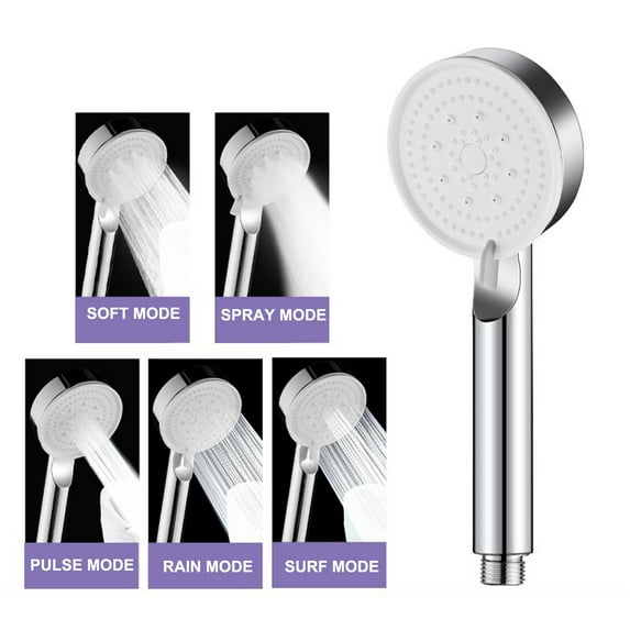 cvlncycling Cleanrance Shower Head with Handheld High Pressure Shower Head with Handheld High Pressure,Water Heater Filter Shower,For Bathroom Home,Gym