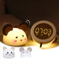 thumbnail image 1 of cvlncycling Clearance Alarm Clocks with Large Numbers,Alarm Clock for Kids,Super Cute Shape Multi-function Alarm Clock ,Electronic Desk Clock For Kids Bedroom, 1 of 9