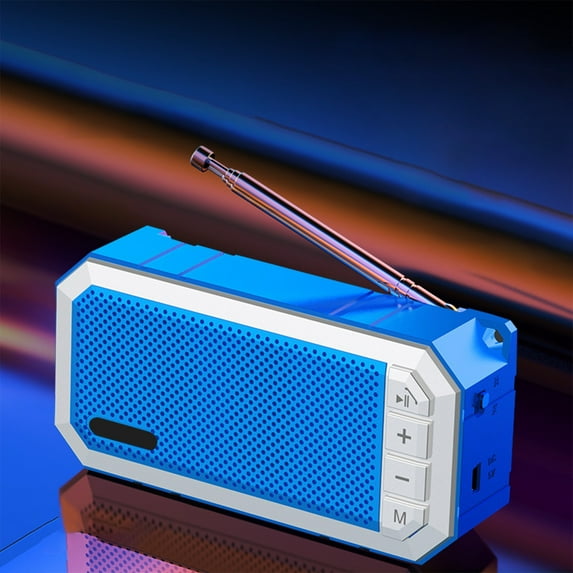 cvlncycling Clearance Bluetooth Speaker Waterproof,Portable Bluetooth Speaker,Ultra Long Standby Subwoofer With Songs Large Volume Stereo,for Family Gatherings and Outdoor