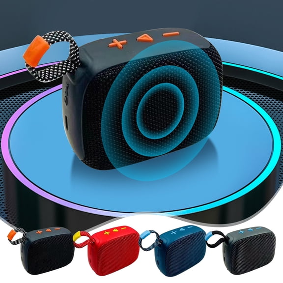 cvlncycling Clearance Bluetooth Speaker Waterproof,Portable Bluetooth Speaker,Wireless Speaker HiFi Stereo Sound Speaker,for Family Gatherings and Outdoor