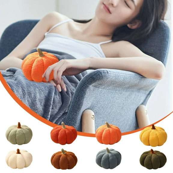 cvlncycling Clearance Halloween Pumpkins Decoration,oys Pumpkins Throw Pillows, Fall Decorative Pumpkins Shaped Pillows Cute Shaped Cushion