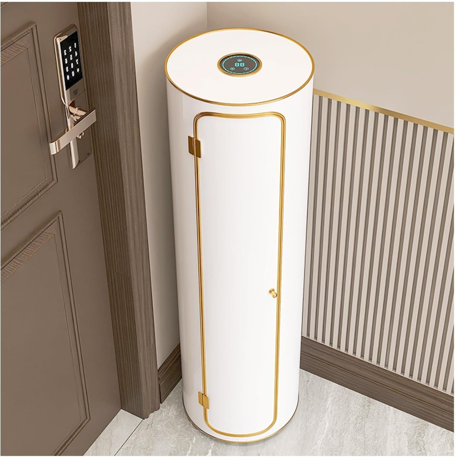 cvtubitdv Spinning Shoe Rack Vertical Shoe Rack Simple Shoe Rack Shoe ...