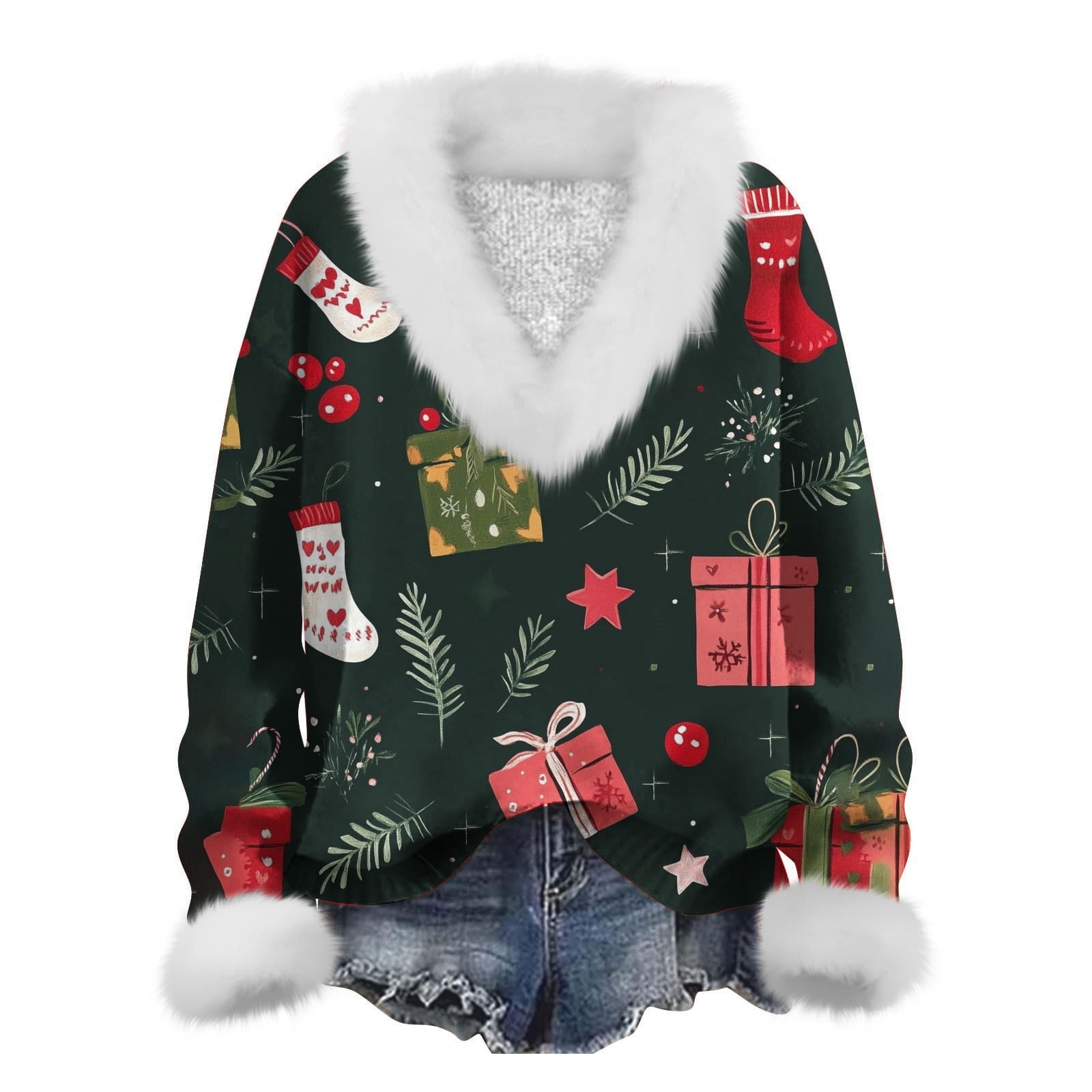 cyber and Monday Deals BUIgtTklOP No Boundaries Christmas Outfits For