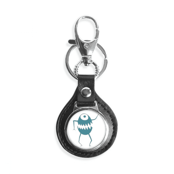 cyclops alien creature key link chain keyholder finder hook metal