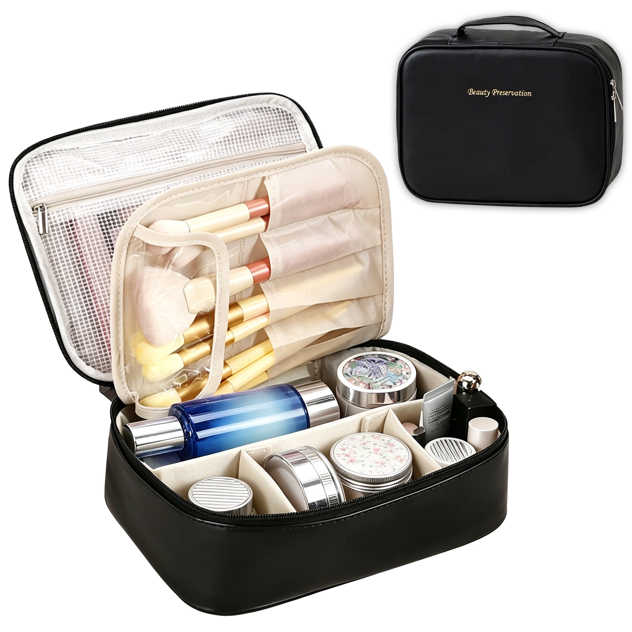 best travel toiletry bag womens walmart Women's Travel Toiletry Bags for Organizing Cosmetics and Essentials