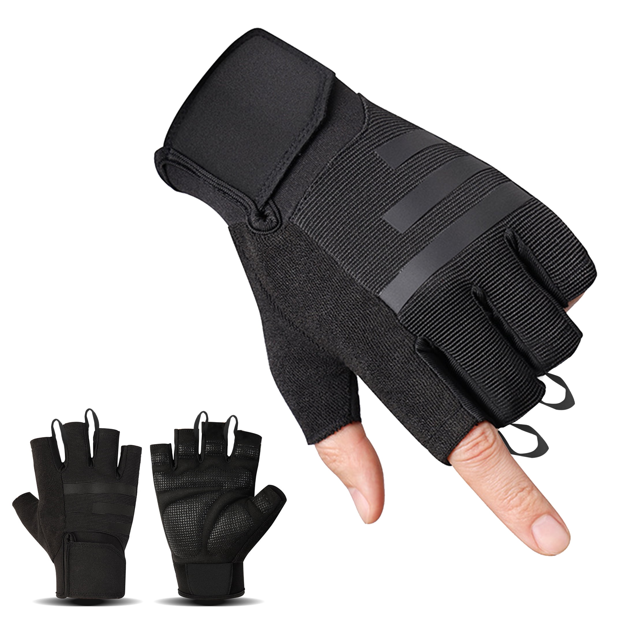 cyrico workout Gloves for Men and Women, Breathable Weight Lifting Gloves with Wrist Wrap Support, Full Palm Protection Gym Gloves for Fitness Training, Cycling, Pull Ups, Exercise and Hanging