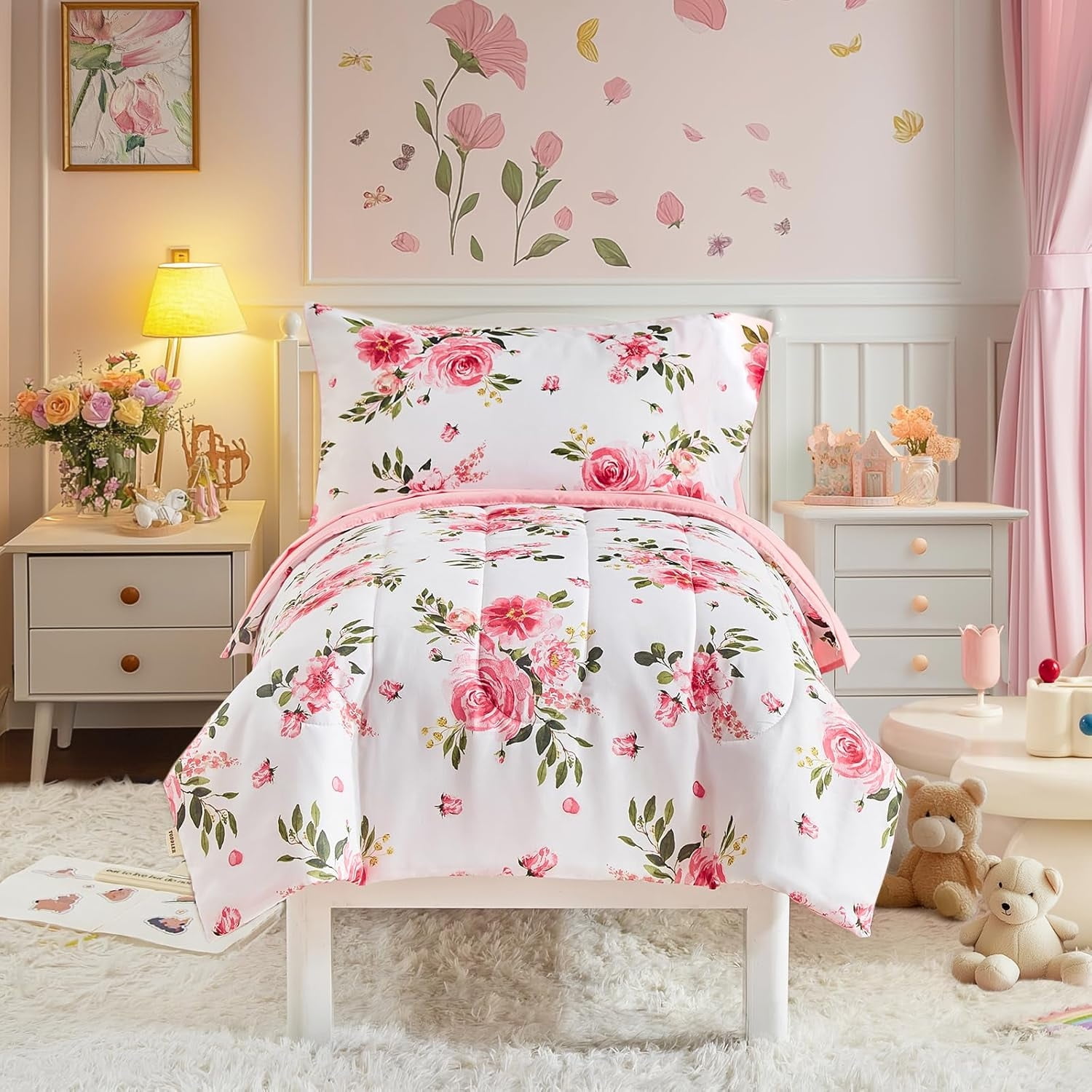 Clearance Kids Comforter Sets Btargot Piece Dark Blue Rainbow